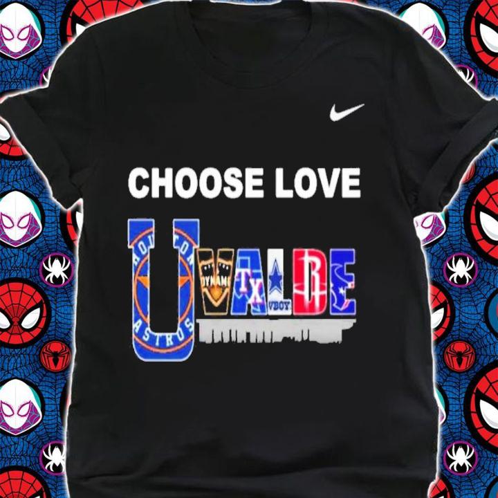 Choose Love Uvalde Houston Sports Teams Shirt t-shirt