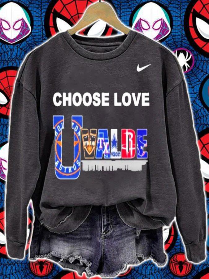 Choose Love Uvalde Houston Sports Teams Shirt t-shirt