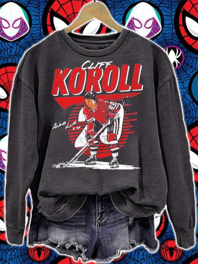 Cliff Koroll Chicago Comet Hockey Shirt t-shirt