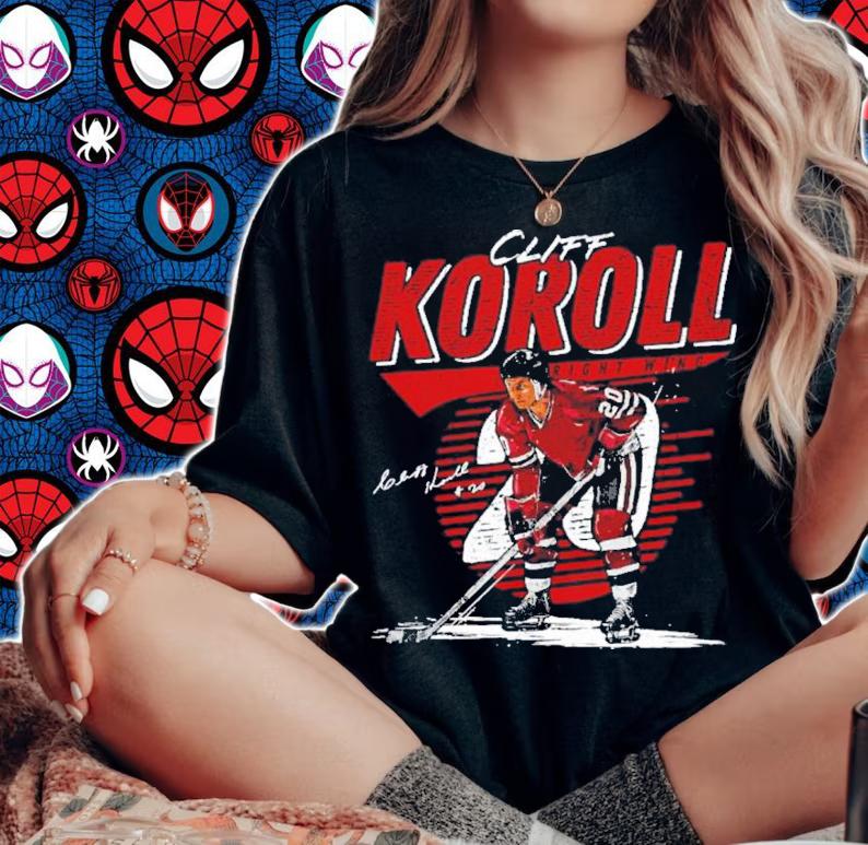 Cliff Koroll Chicago Comet Hockey Shirt t-shirt