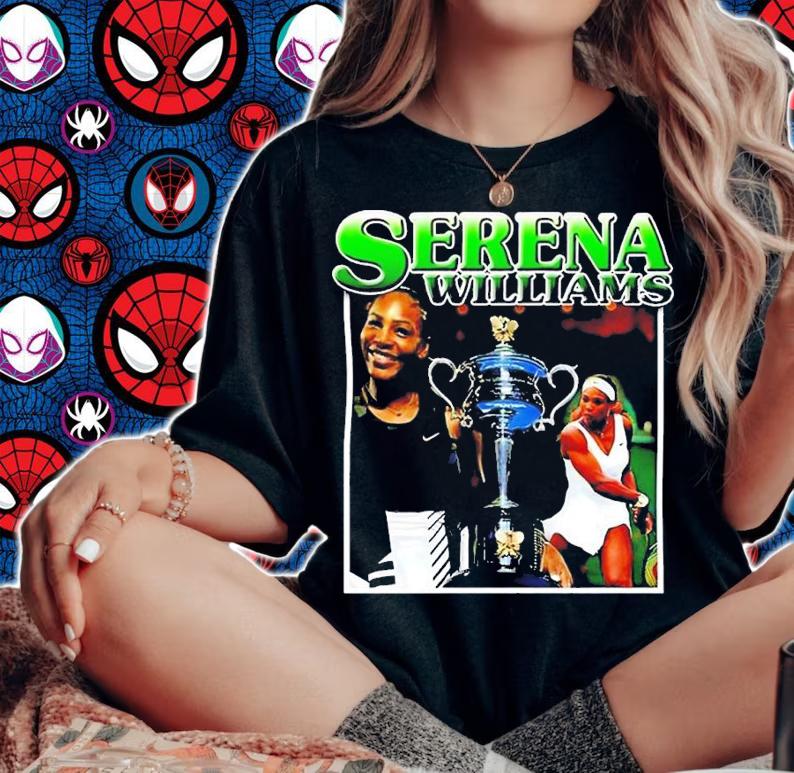 Serena Williams Best Female Player Grand Slam shirt t-shirt woman shirt