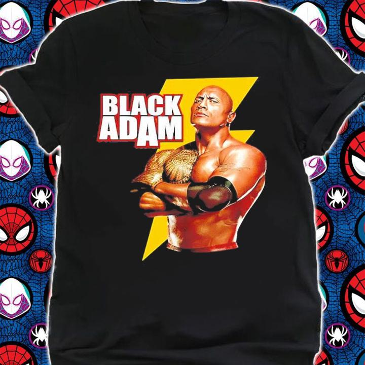 Super Stars Black Adam The Rock Shirt t-shirt shirt