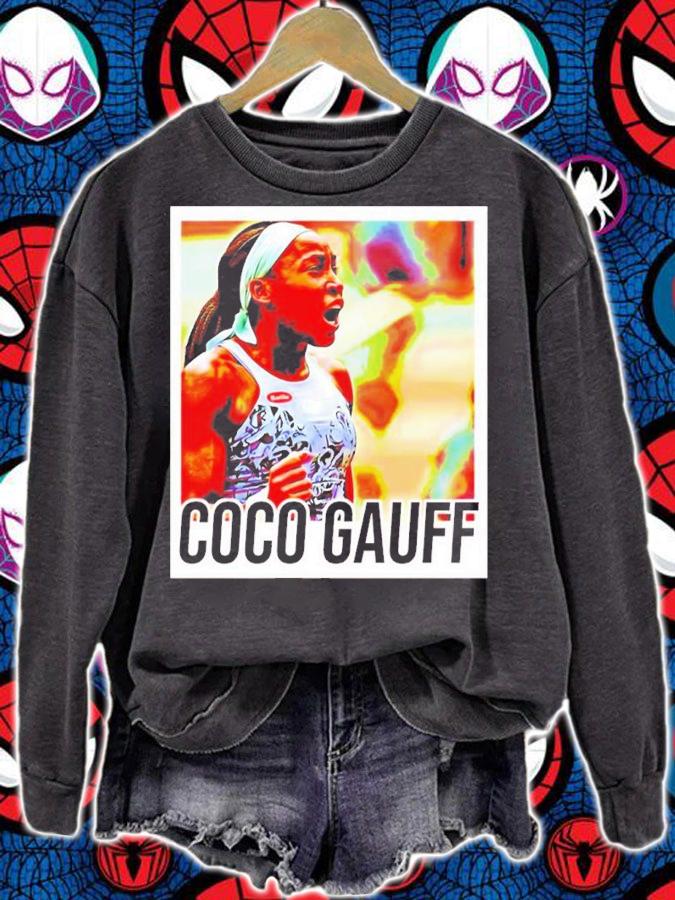 Tennis Player Coco Gauff Fan And Lover Shirt t-shirt sweatshirt