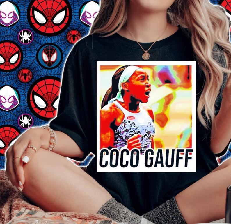 Tennis Player Coco Gauff Fan And Lover Shirt t-shirt woman shirt
