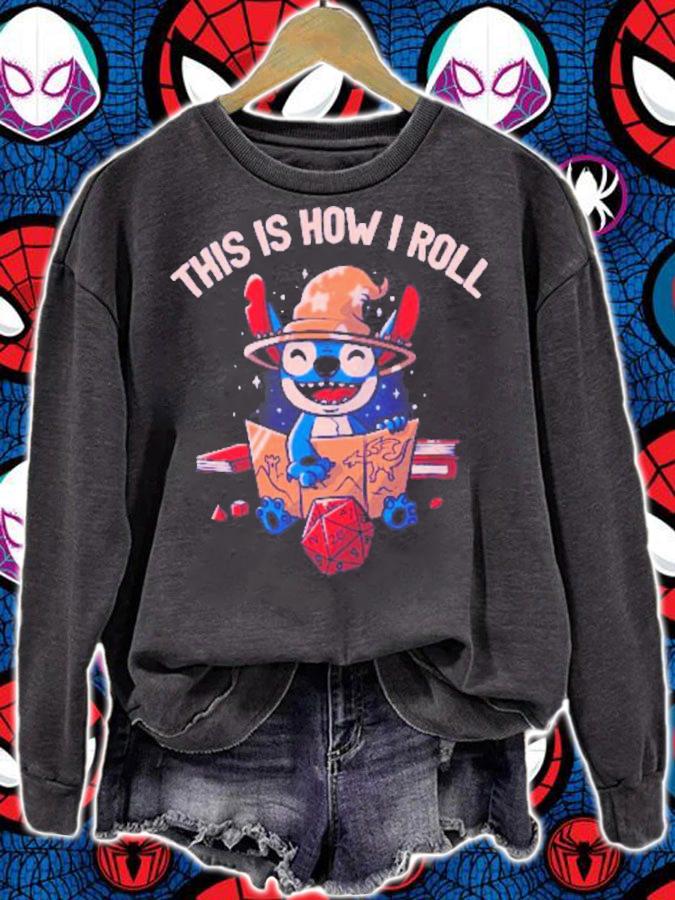 This Is How I Roll Stitch D&D Shirt t-shirt