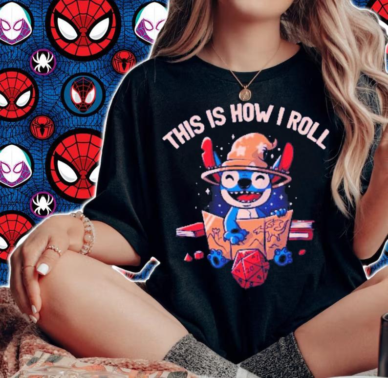This Is How I Roll Stitch D&D Shirt t-shirt