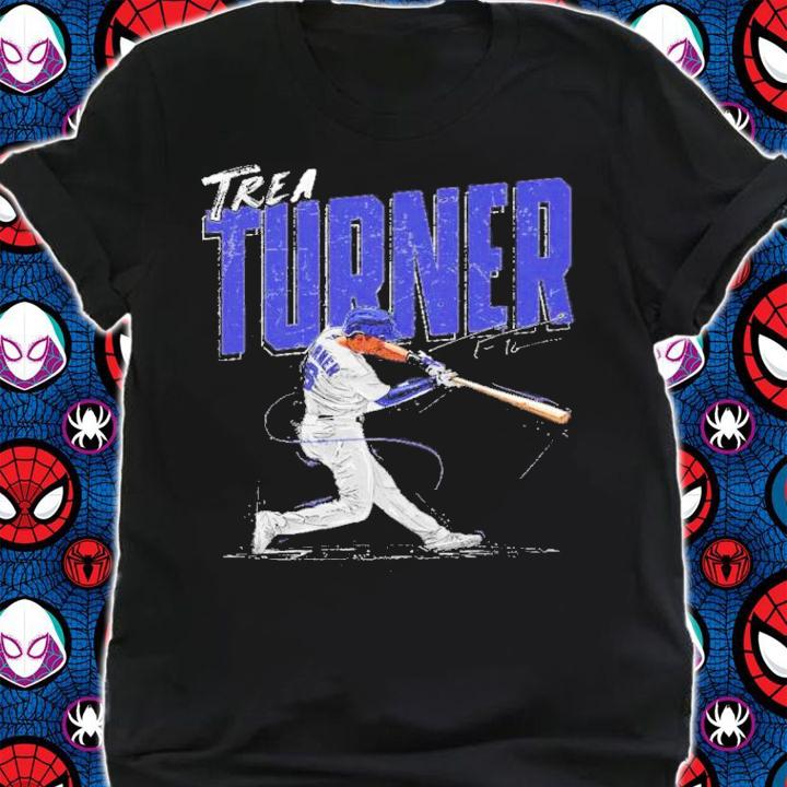 Trea Turner Los Angeles D Chisel Baseball Signature Shirt t-shirt