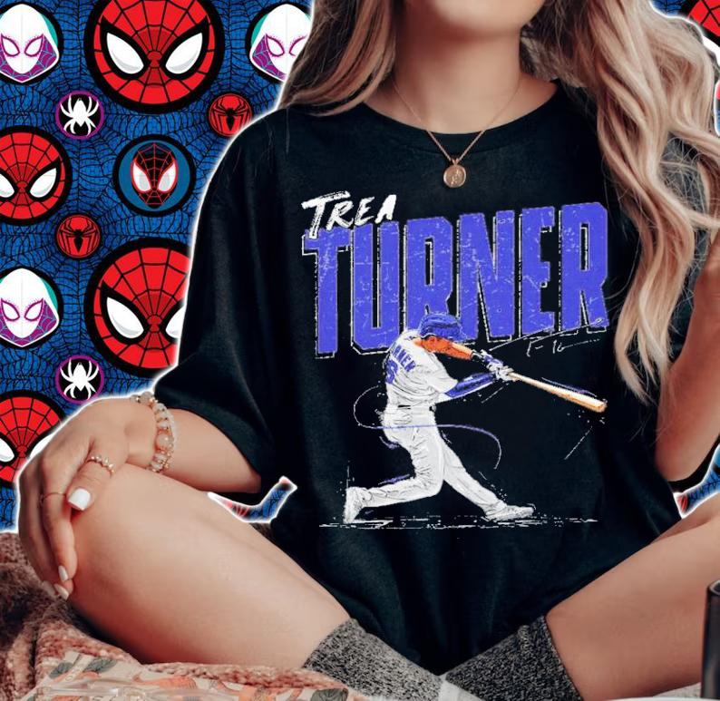 Trea Turner Los Angeles D Chisel Baseball Signature Shirt t-shirt