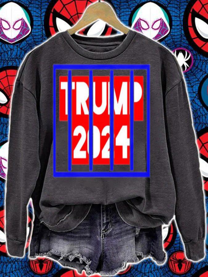 Trump 2024 Jail Art T-Shirt t-shirt sweatshirt