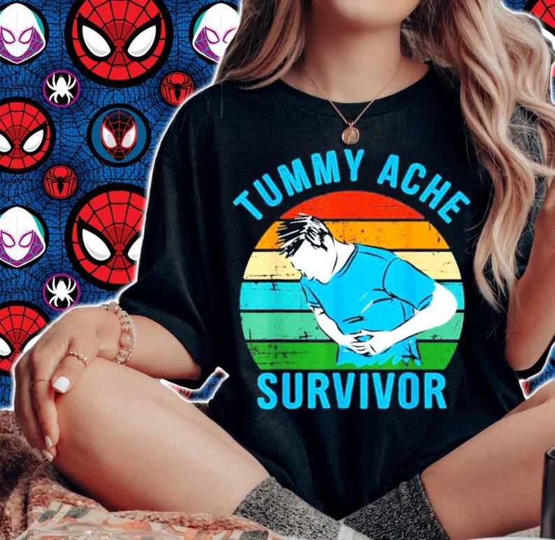 Tummy Ache Survivor Essential Vintage Shirt t-shirt