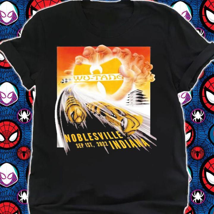 Wu Tang Clan Noblesville September 1 2022 Poster T-Shirt t-shirt shirt