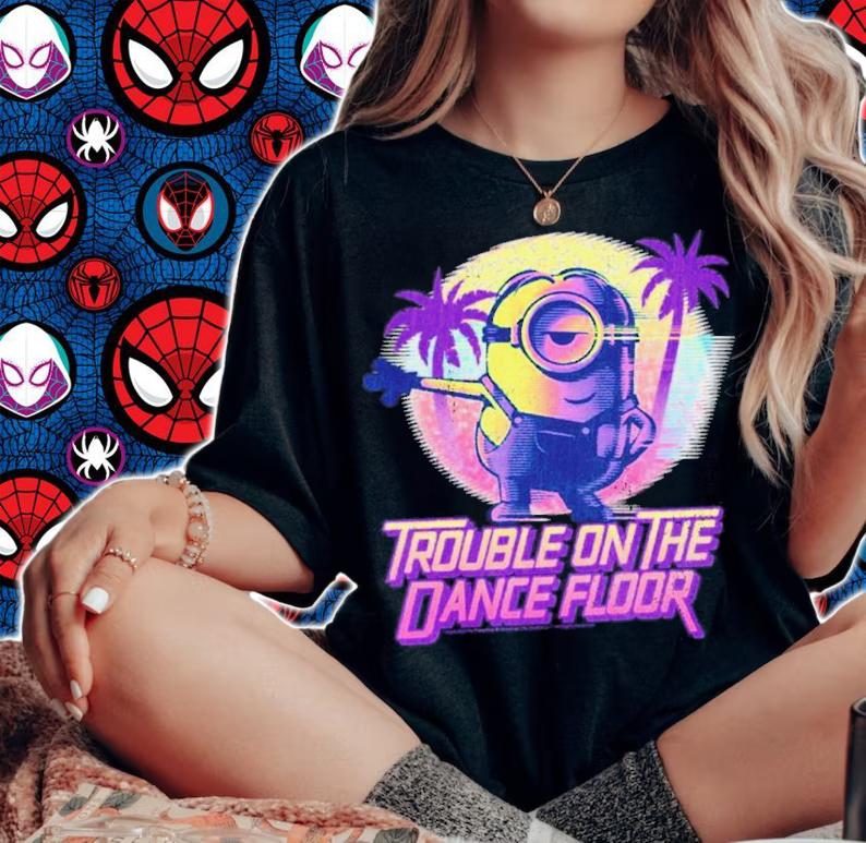 Despicable Me Minions Trouble On The Dance Floor Shirt t-shirt