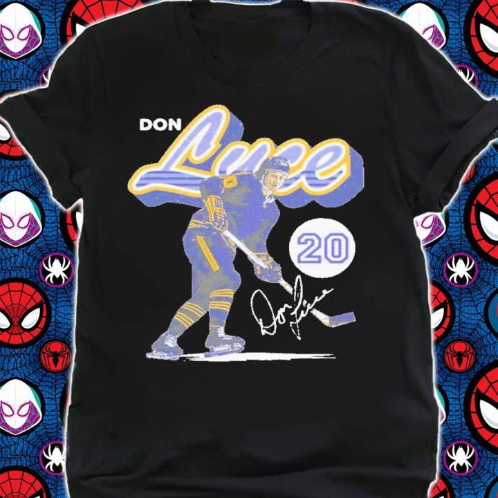 Don Luce Buffalo Retro Script Hockey Signatures Shirt t-shirt shirt