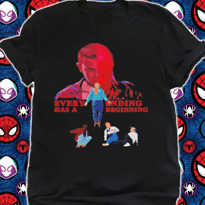 Every Ending Has A Beginning Max Floating Stranger Things Season 4 Shirt t-shirt shirt