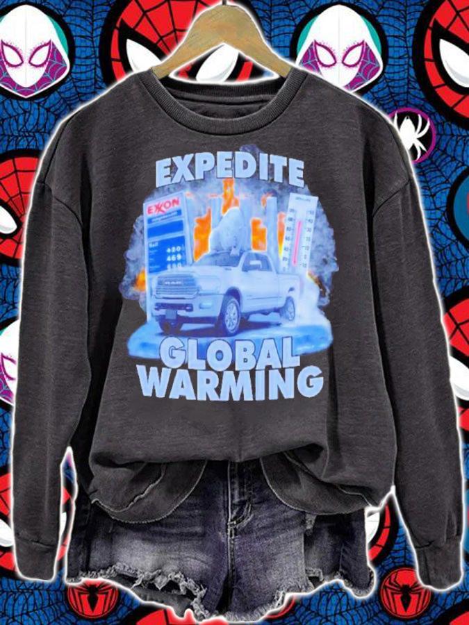 l Expedite Global Warming Shirt t-shirt