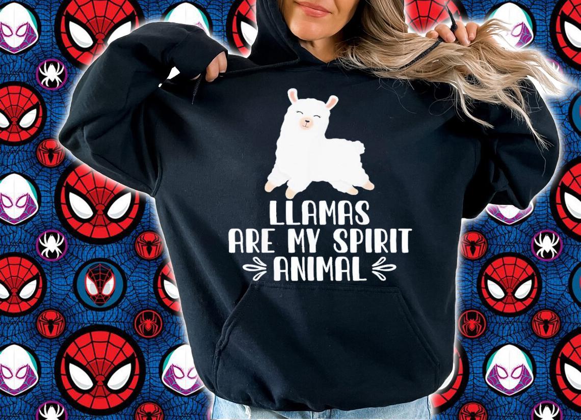 Llamas Are My Spirit Animal T-Shirt t-shirt