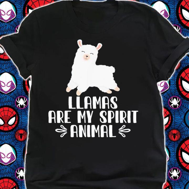 Llamas Are My Spirit Animal T-Shirt t-shirt