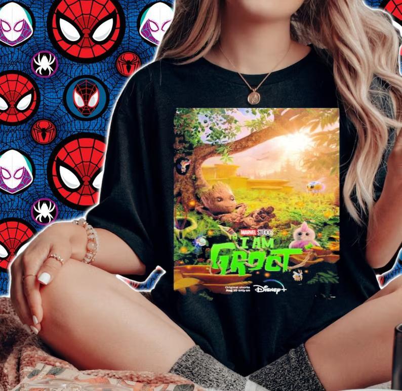 Marvel Studios Comic-Con I Am Groot Shirt t-shirt