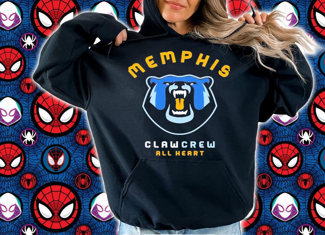 Memphis Grizzlies Nba Playoffs Run Claw Crew T-Shirt t-shirt hoodie