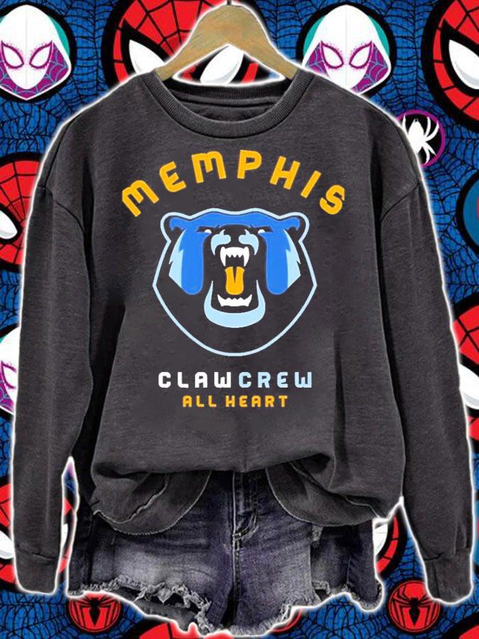 Memphis Grizzlies Nba Playoffs Run Claw Crew T-Shirt t-shirt sweatshirt
