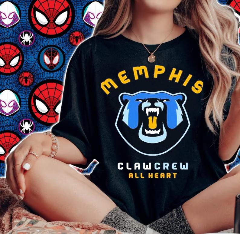 Memphis Grizzlies Nba Playoffs Run Claw Crew T-Shirt t-shirt woman shirt