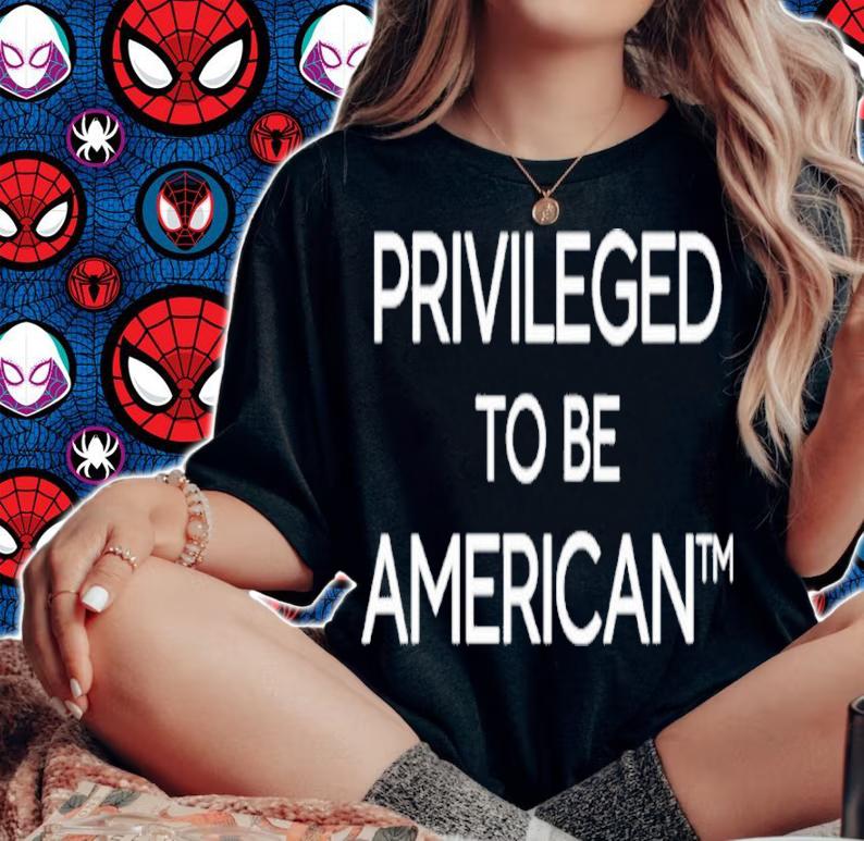 Privileged To Be American Larry Elder Manufacture Local Shirt t-shirt woman shirt