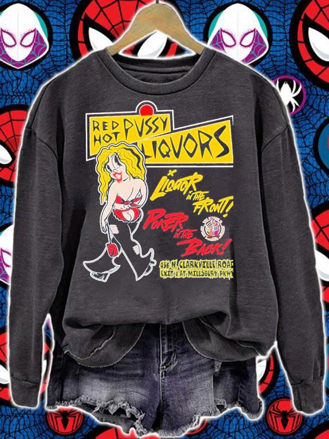 Red Hot Pussy Liquors Poker In The Back Shirt t-shirt sweatshirt