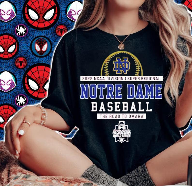 Notre Dame Baseball NCAA Division I Super Regional 2022 Shirt t-shirt