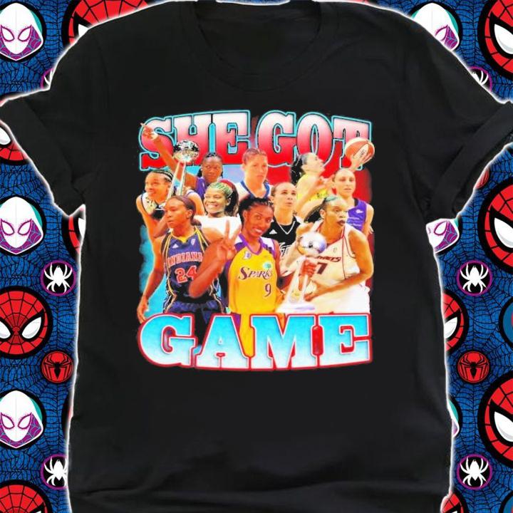 She Got Game Basketball T-Shirt t-shirt