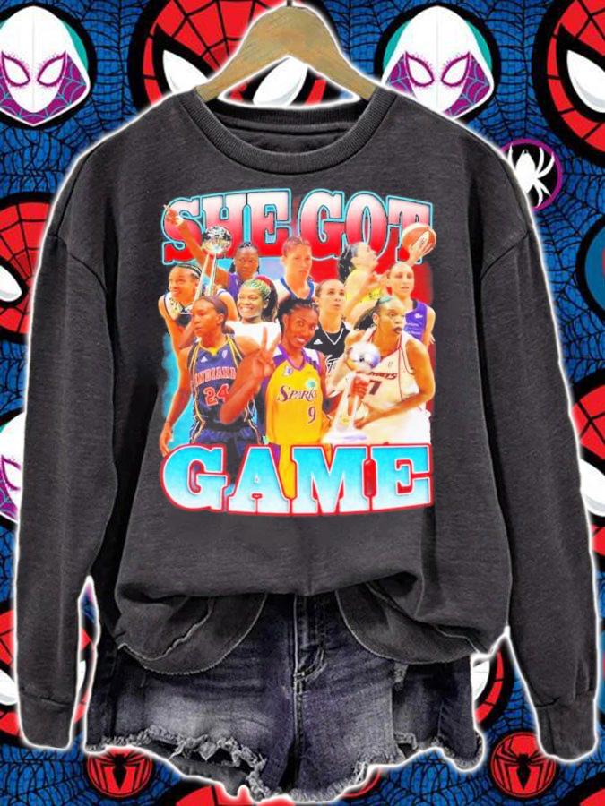 She Got Game Basketball T-Shirt t-shirt