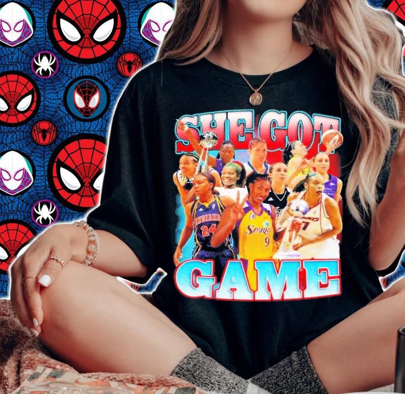 She Got Game Basketball T-Shirt t-shirt