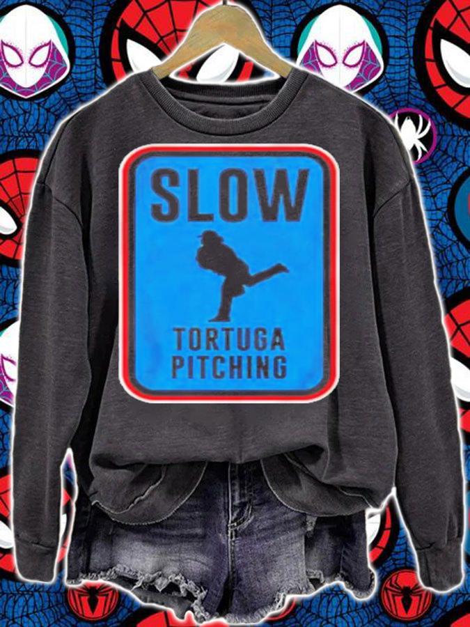 Slow Tortuga Pitching Miami T-Shirt t-shirt