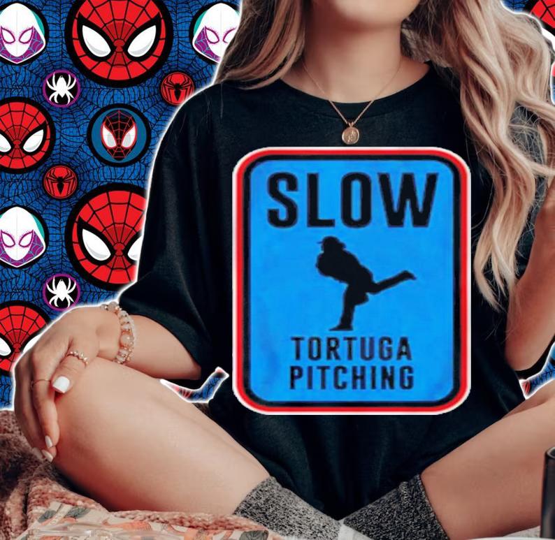 Slow Tortuga Pitching Miami T-Shirt t-shirt