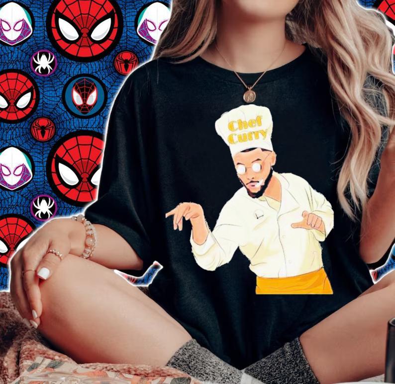 Stephen Curry Chef Curry Saft Bae Shirt t-shirt