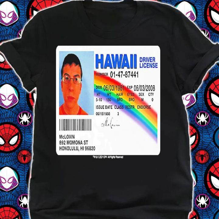 Superbad Mclovin Id Premium T-Shirt t-shirt shirt