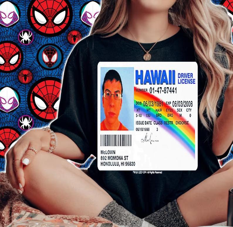 Superbad Mclovin Id Premium T-Shirt t-shirt woman shirt