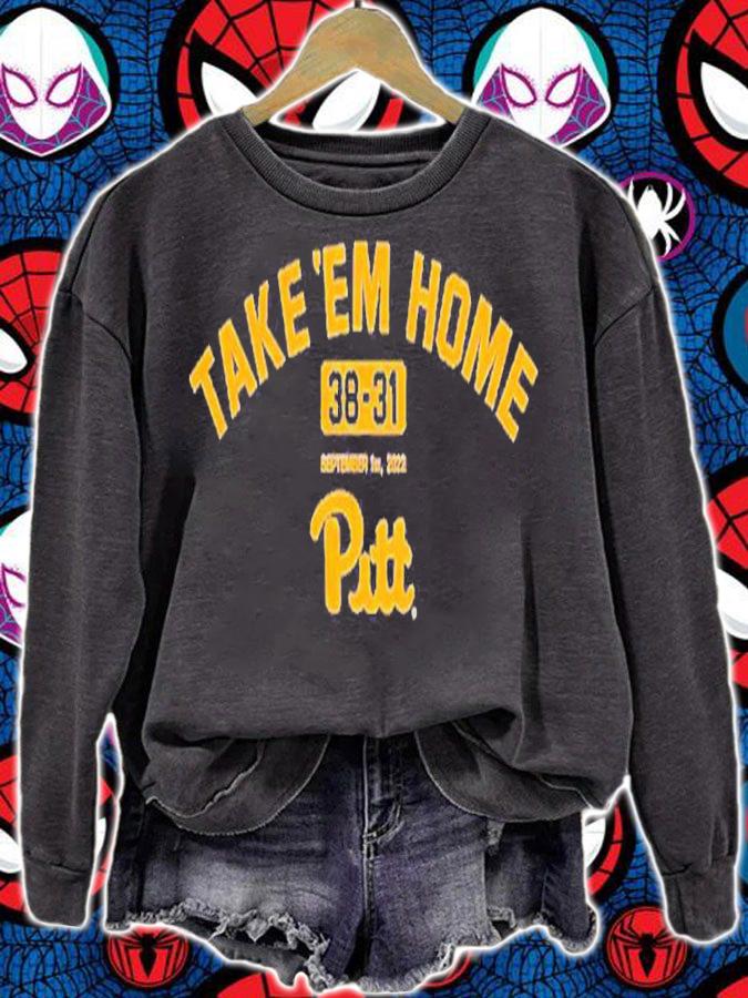 Take 'Em Home Pitt Football 38-31 Shirt t-shirt