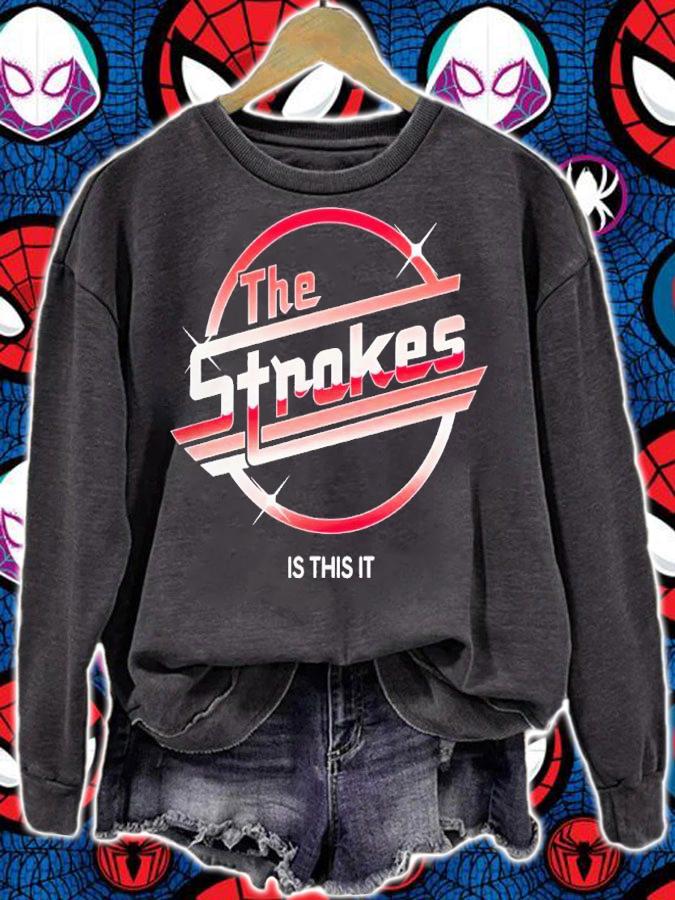 The Strokes Official Store Is This It Red Magna Logo Shirt t-shirt sweatshirt