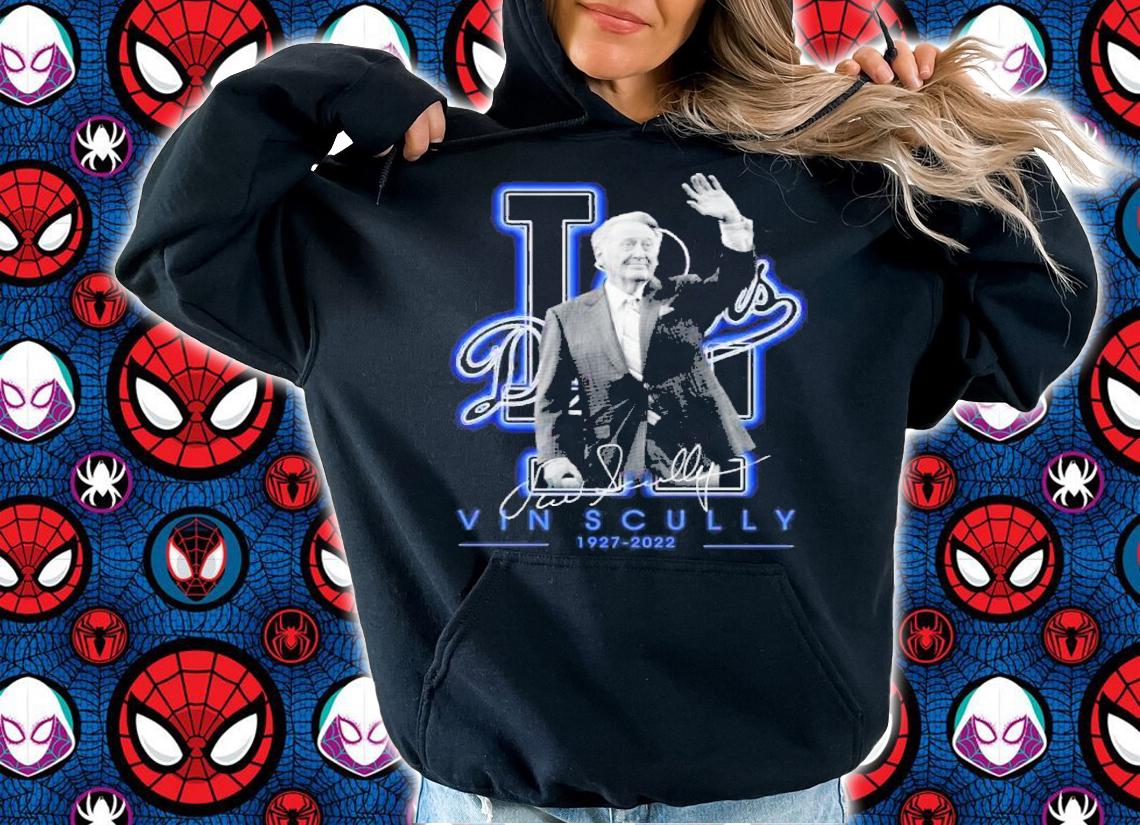 Vin Scully 1927-2022 Los Angeles Dodgers Signature Shirt t-shirt