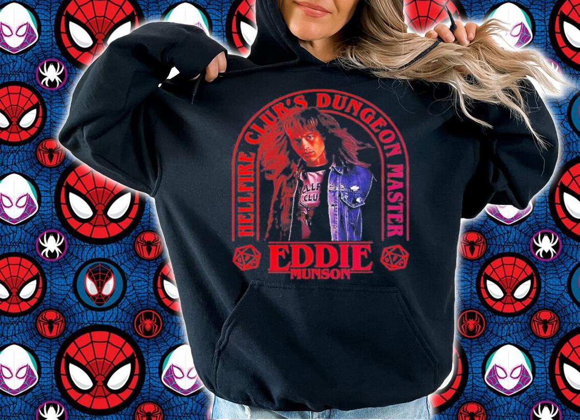 Stranger Things 4 Eddie Munson Hellfire Club Dungeon Master T-Shirt t-shirt hoodie