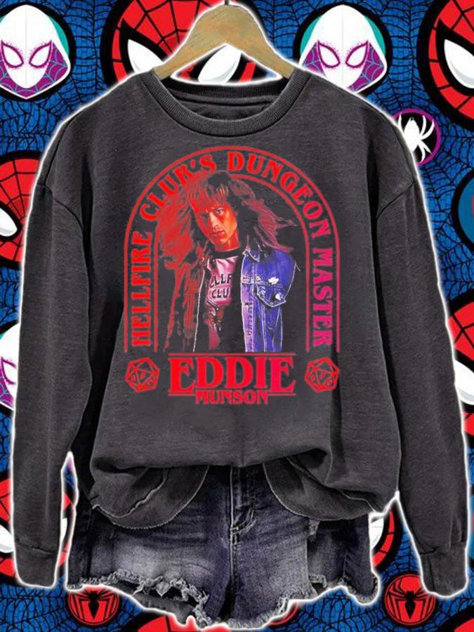 Stranger Things 4 Eddie Munson Hellfire Club Dungeon Master T-Shirt t-shirt sweatshirt