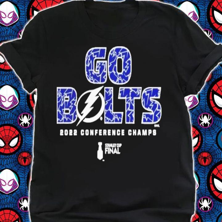 Tampa Bay Lightning Go Bolts 2022 Conference Champs Shirt t-shirt shirt