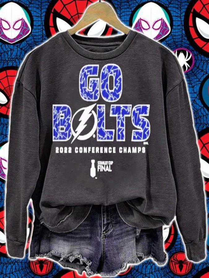 Tampa Bay Lightning Go Bolts 2022 Conference Champs Shirt t-shirt sweatshirt