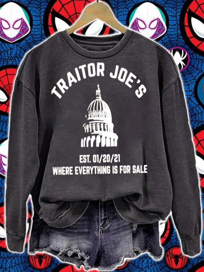The White House Traitor Joes T-Shirt t-shirt sweatshirt