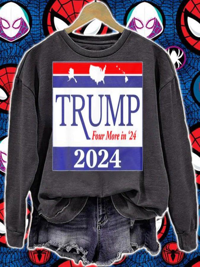 Trump 2024 Four More In 24 T-Shirt t-shirt sweatshirt