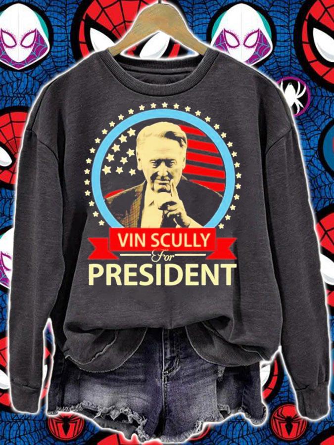 Vin Scully For President Shirt t-shirt