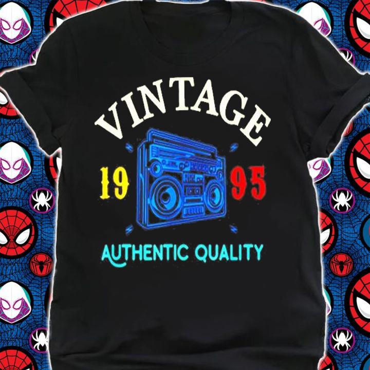 25 Years Old 1995 Vintage 25th Birthday Anniversary Gift T-Shirt t-shirt