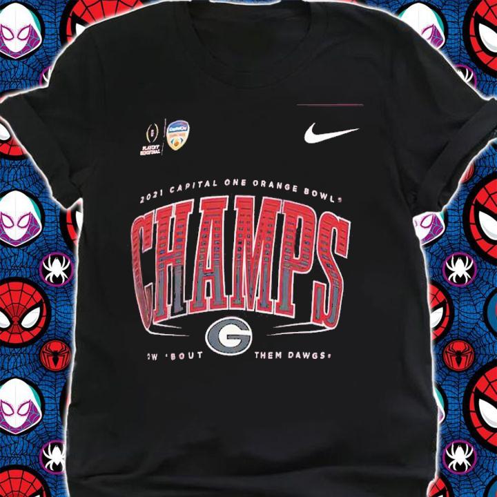 2021 Capital One Orange Bowl Champs Georgia Bulldogs shirt t-shirt