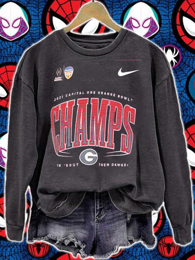 2021 Capital One Orange Bowl Champs Georgia Bulldogs shirt t-shirt