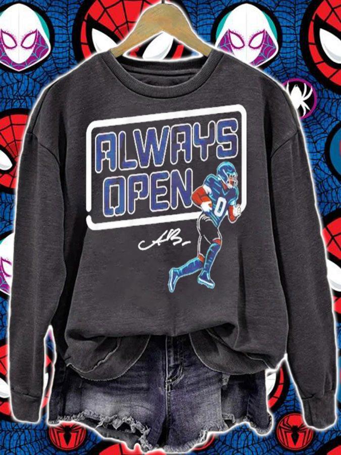 A.J. Brown Always Open Philly Signatures Shirt t-shirt
